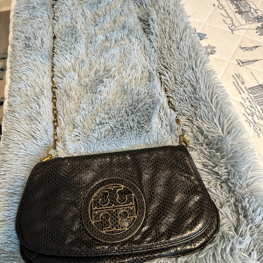 Vintage Black Tory Burch Crossbody Black purse